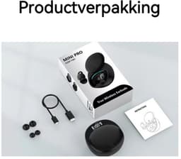 Draadloze oordopjes -bluetooth oordopjes-Bluetooth 5.3 - Sleep Plugs - Noise Cancelling - Kleinste Oortjes - Geschikt voor elke laptop en smartphone - zwart — thumbnail 5