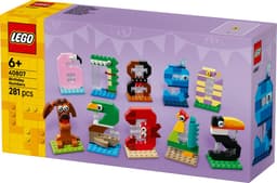 LEGO Icons - Verjaardagscijfers Constructiespeelgoed — thumbnail 4