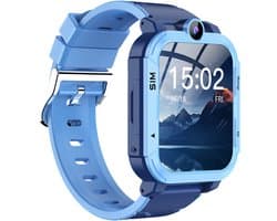 Bosstony Kids Smartwatch- Nauwkeurig GPS - SOS Functie - GPS Horloge Kind - GPS Tracker Kind - Play Store - Android - Kinder Smartwatch - GPS Tracker Kind