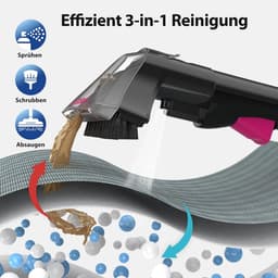 Krachtige Waszuiger voor Vlekken en Vochtigheid - Dieptereiniging Textiel — thumbnail 4