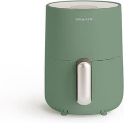 Heteluchtfriteuse 1.5L Olievrij Programmeerbaar 900W Saliegroen — thumbnail 1