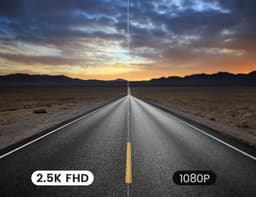 Dashcam Auto 2.5K 1600P met WiFi, 170° Groothoek en Nachtzicht | Parkeermonitor — thumbnail 2