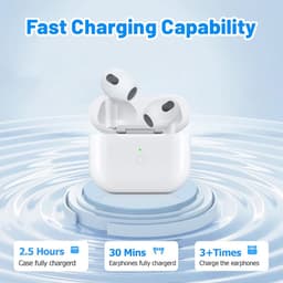 Draadloze reserve oplaadcase compatibel met AirPods 3 met Bluetooth-koppeling — thumbnail 3