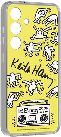 Samsung - Keith Haring Dance Plate - Geschikt voor Samsung Galaxy S24 - Yellow — thumbnail 5