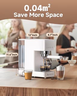 Espressomachine - Koffiemachine met Bonen - Espresso Machine - Koffiecorner — thumbnail 4