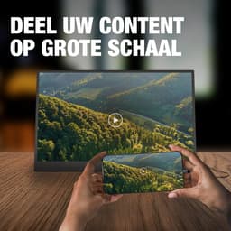 Logicom Nomad Display - Portable Monitor - Full HD - 15,6" - IPS scherm - Draagbare monitor - USB-C & Mini HDMI - Kickstand - zwart — thumbnail 8