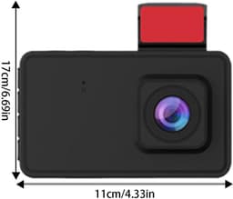 1080p rijrecorder, 1080p autorecorder, 170-graden groothoek autocamera met rijfunctie | 24-uurs parkeermonitor, loopopname, recorder — thumbnail 5