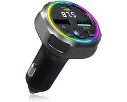 Draadloze Bluetooth Audio Adapter voor Auto met Handsfree Bellen en Snelladen