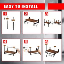 Houten Wandhouder voor Motorhelm en Jassen — thumbnail 3