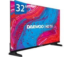 Smart TV 32 inch HD Frameloos Dolby Audio voor een Haarscherp Beeld