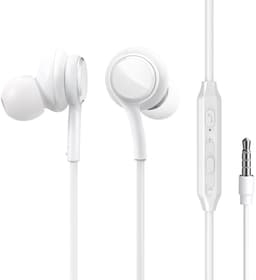 Bedrade in-ear oordopjes met microfoon – 3,5mm jack – HiFi audio & krachtige bas – 45° ergonomisch ontwerp – Joyroom – Wit — thumbnail 1