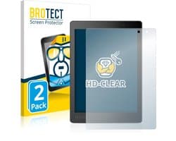 BROTECT - Screenprotector voor Kobo Aura One - Folie Beschermfolie transparant 2 Stuks