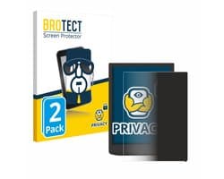 BROTECT - privacy screenprotector voor PocketBook InkPad 4 - Folie Beschermfolie Blauwlichtfilter 2 Stuks