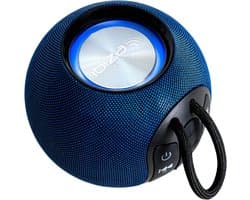 Draagbare Bluetooth Speaker met 360° Geluid en LED Lichtringen - Oplaadbaar