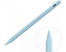 Buddi Flow Universele Actieve Stylus Pen met USB-C Poort - Kantelgevoelig - Magnetisch - Geschikt Voor o.a. Tekenen - Extra Tip - Geschikt voor Tablet, Telefoon en iPad - Blauw