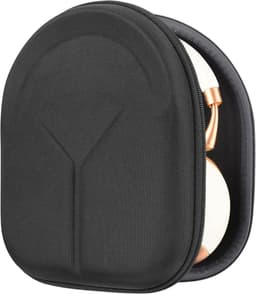 Hoofdtelefoon Case - Draagbare Opbergtas - Reizen Beschermen - Harde Beschermende Schaal - 21.5 x 18.5 cm - Zwart — thumbnail 1