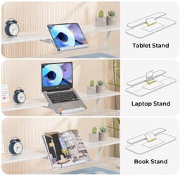 NordHaus Staand Bureau Elektrisch Verstelbaar - Zit-Sta Bureau met 3 Geheugenstanden - Lade en 120x60 cm Werkblad — thumbnail 5