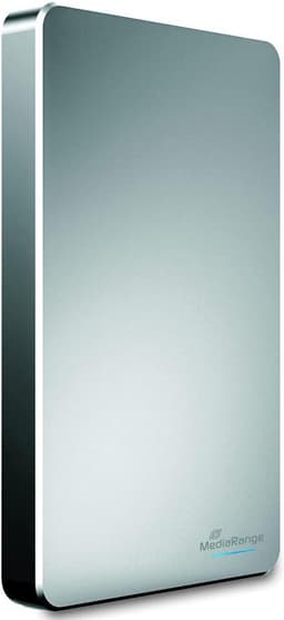 Externe Harde Schijf 1TB USB 3.0 - Snelle Externe Opslag in Zilveren Aluminium Behuizing — thumbnail 4