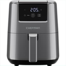 Mini Heteluchtfriteuse - Compacte Airfryer - Snelle Maaltijden - Digitale Timer - 2 Liter - Grijs — thumbnail 1