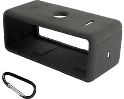 Beschermhoes Luidspreker - Draagbare Speaker Cover - Muziek Luisteren Buiten - Handvat voor Transport - 17.6 x 9.5 cm - Blauw