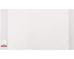 Boekbeschermer - Boekomslag - Boeken Beschermen - Stevige Folie - Voor Boeken 23cm - Transparant