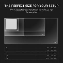 Corsair MM Cloth Gaming Mouse Pad - Microgeweven - Natuurlijk Rubber - Anti-Rafelranden - XL - Zwart — thumbnail 4