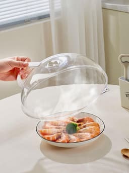 Magnetron Spatbeschermer Inklapbaar en Transparant met Ventilatieopeningen — thumbnail 1