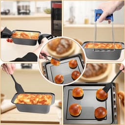 Airfryer Accessoires Set - Geschikt voor Ninja Foodi AF300EU, AF400EU -19-Delige Heteluchtfriteuse Accessoireset — thumbnail 7