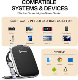 Draagbare Externe SSD 4TB Hoogte, Snelle 5Gbps Type-C Opslag — thumbnail 5