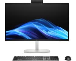 HP EliteStudio 8 G1i 27 AI PC Wolf Pro Security Edition Intel Core Ultra 5 235 68,6 cm (27") 2560 x 1440 Pixels Touchscreen Alles-in-één-pc 16 GB DDR5-SDRAM 512 GB SSD Windows 11 Pro Wi-Fi 7 (802.11be) Zilver