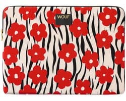 Wouf Daily laptop hoes 13-14 inch - Laptopsleeve - Wildflower