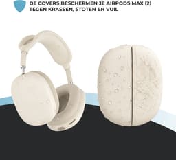 Shieldcase Koptelefoon bescherming geschikt voor Airpods Max 1/2 - Cover bescherming - Comfortabel - Beschermend - Stijlvol - Sterrenlicht — thumbnail 4