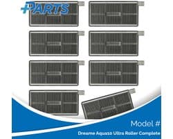 Dreame Aqua10 Ultra Roller Complete Filters (8 Stuks, Plus.Parts® alternatief voor 20010100001863)