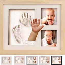 Set voor Hand- en Voetafdruk Babycadeau - Vingerafdruk Lijst Aandenken — thumbnail 3