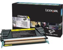 Gele Tonerpatroon (Geel) voor Lexmark C746 & C748 Printers