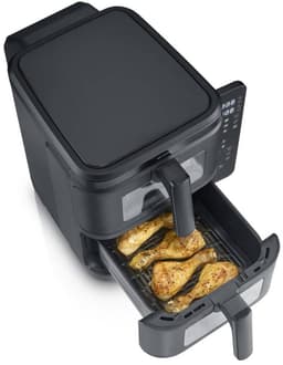Severin FR 2468 S-Fry Duo Stack - Dubbele Airfryer- Heteluchtfriteuse - 2x 5,5 Liter boven elkaar - Ruimtebesparend — thumbnail 11