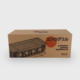 Konro Grill - Aluminium 36 x 18 cm - Japanse Barbecue - Hibachi BBQ - Japanse stijl aluminiumlegering BBQ-grill — thumbnail 4