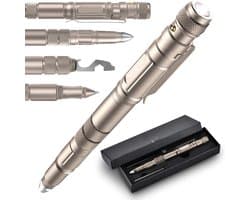 Tactische Noodpen Met Glasbreker – Multifunctionele Zelfverdedigingspen – EDC Tool Voor Noodsituaties – Cadeau Voor Mannen, Vader Of Opa – Vaderdag Geschenk