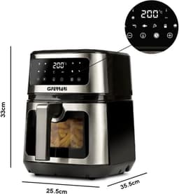 Luchtfriteuse 5L met Digitale Timer en 8 Kookprogramma's — thumbnail 7
