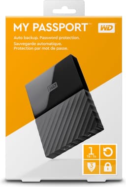 Western Digital My Passport portable - Externe harde schijf - 1TB - Zwart — thumbnail 10