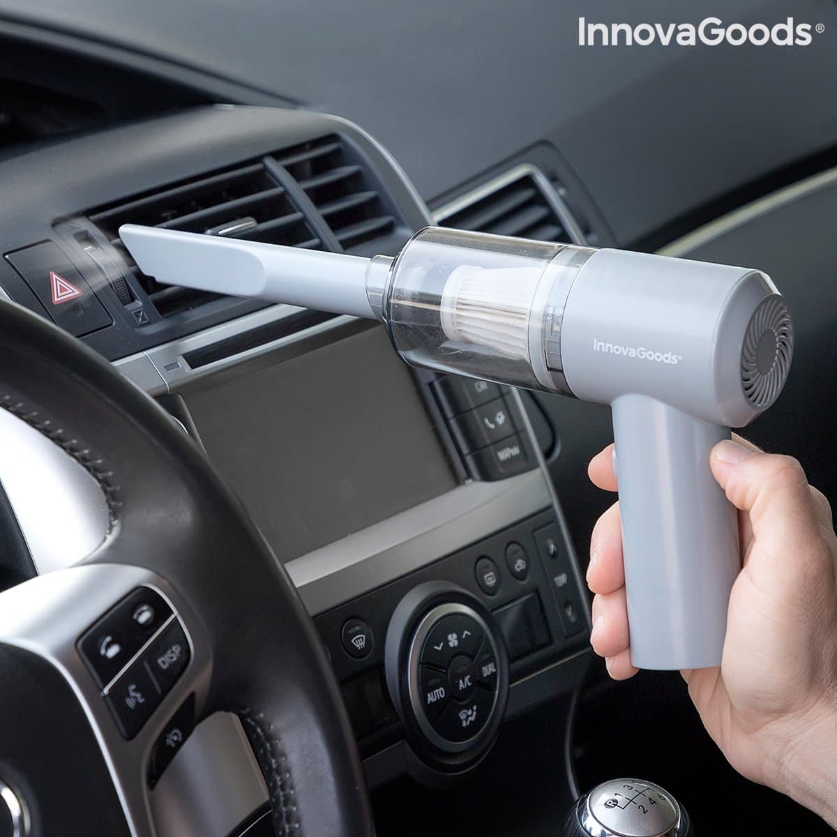 Mini draadloze oplaadbare handstofzuiger Recuum InnovaGoods — afbeelding 1