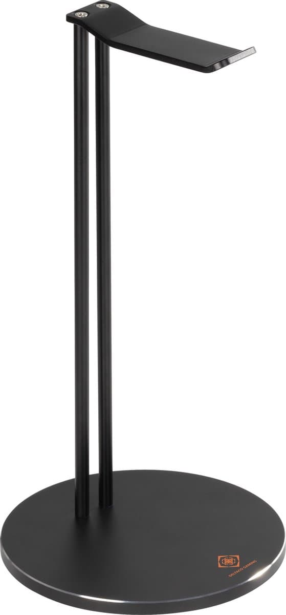 Deltaco GAM-070 Headset houder - Aluminium - Antislip - Zwart — afbeelding 1