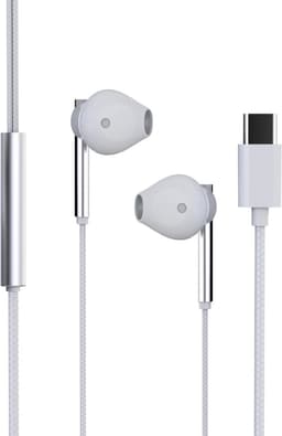 Trevi HMP 700 C Headset Bedraad In-ear Oproepen/muziek USB Type-C Wit — thumbnail 2