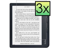 Screenprotector - 3 Stuks - Geschikt voor Kobo Libra 2 - Extra Sterk - Beschermglas - Gehard Glas - Tempered Glass - Screen Protector - Bescherm Cover