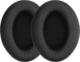 kwmobile 2x oorkussens geschikt voor Bose A20 Aviation Headset - Earpads voor koptelefoon in zwart — thumbnail 1
