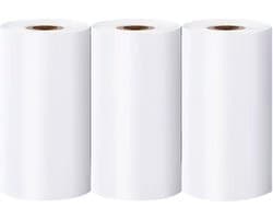 Navulling Mini Pocket Printer - Thermisch Papier - 57x25mm - 3x Rol - Wit