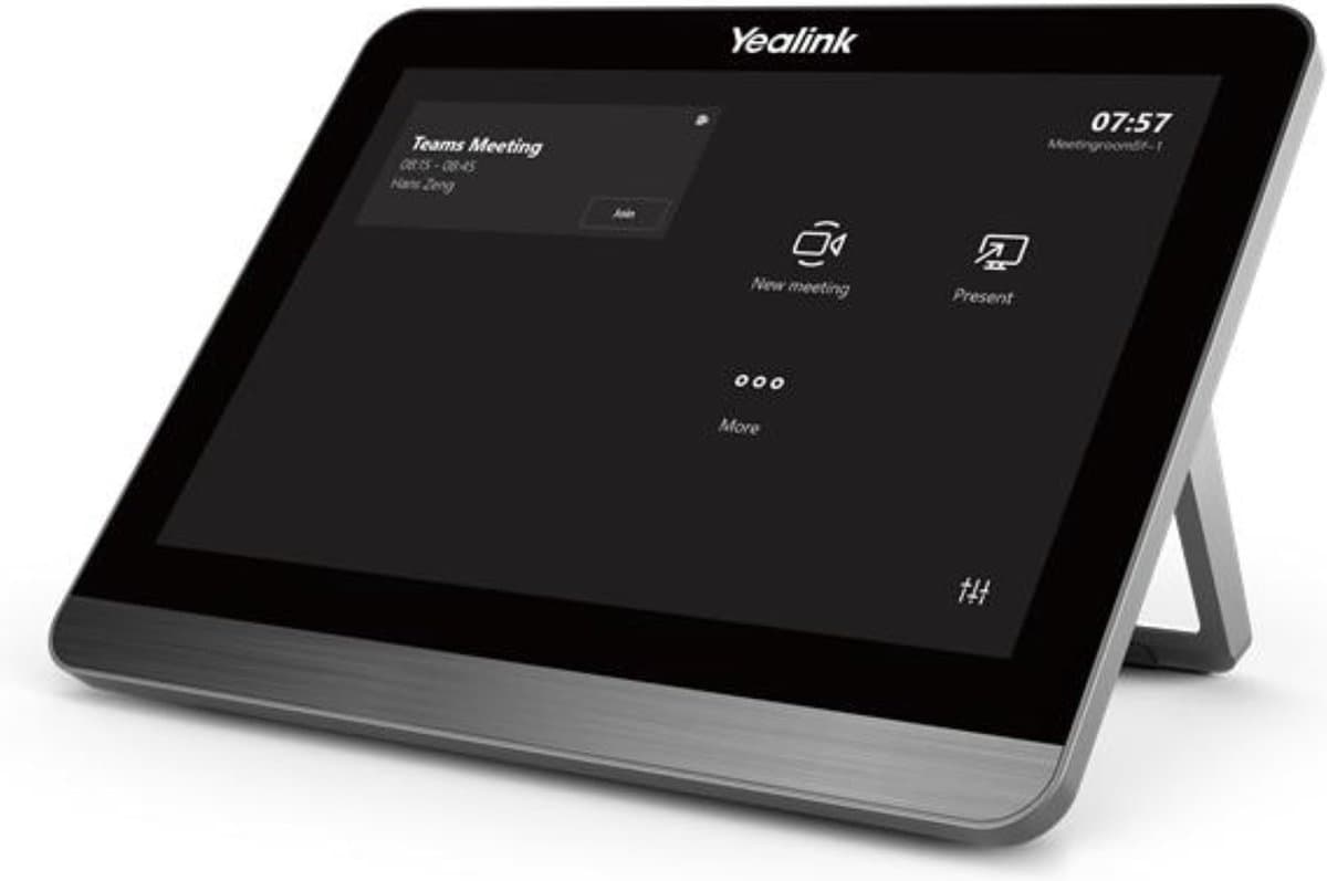 Yealink CTP18 STD 20,3 cm (8') 1280 x 800 Pixels Bluetooth — afbeelding 1