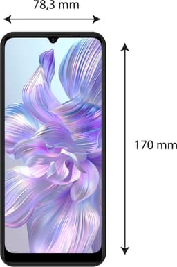 Logicom - Smart Pro - Smartphone - 6GB - Octa Core - 128GB + 256GB - 50 Megapixel - Android 14 - 6,7inch - 4G - Zwart — thumbnail 3