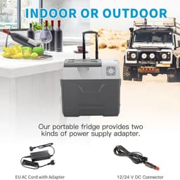 Equivera Mini Fridge for Drinks - Kleine Koelkast - Mini Koelkasten - Minibar - Mini Fridge - Mini Koelkast - Mini Koelkastje - Must have voor in Huis! — thumbnail 4