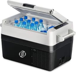 Equivera Mini Fridge for Drinks - Kleine Koelkast - Mini Koelkasten - Minibar - Mini Fridge - Mini Koelkast - Mini Koelkastje - Must have voor in Huis! — thumbnail 1